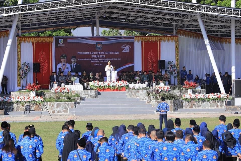 Upacara Hari Otonomi Daerah XXVIII, Peringatan Hari Kartini ke-145 Tahun dan Apel KORPRI di Lingkungan Pemerintah Kota Kotamobagu