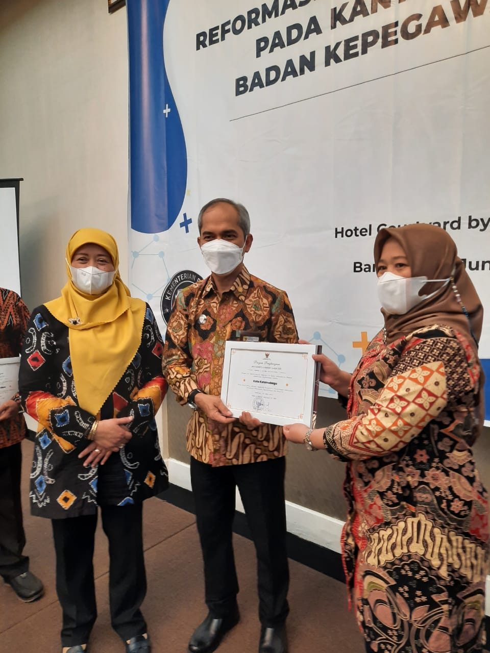 BKPP KOTAMOBAGU MERAIH PENGHARGAAN BKN AWARD 2021
