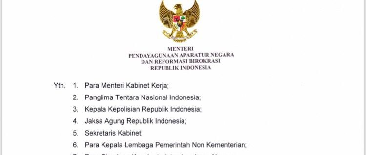 SURAT EDARAN TENTANG PENYEBARLUASAN INFORMASI MELALUI MEDIA SOSIAL BAGI ASN
