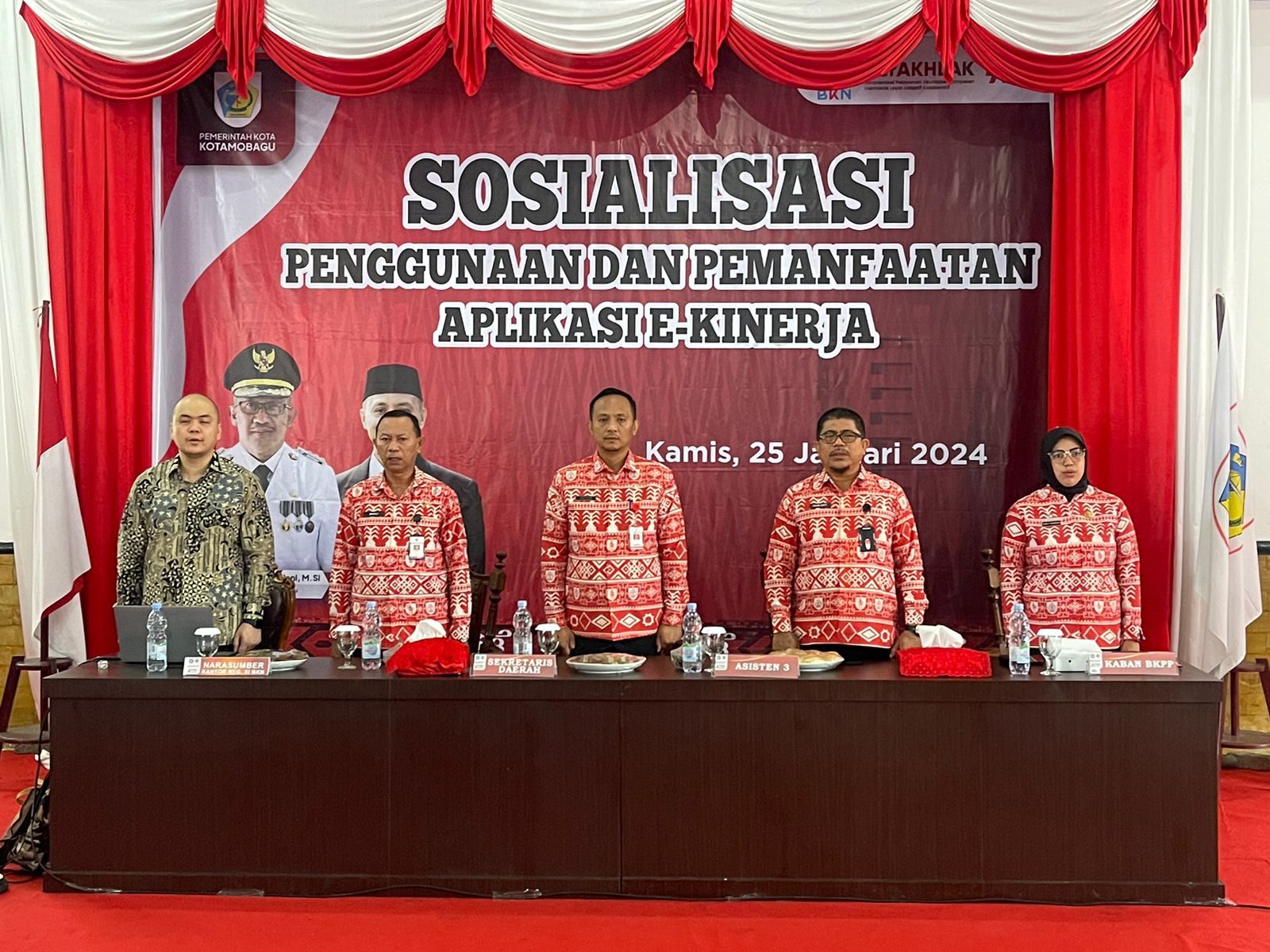 SOSIALISASI PENGGUNAAN DAN PEMANFAATAN APLIKASI E-KINERJA 2024
