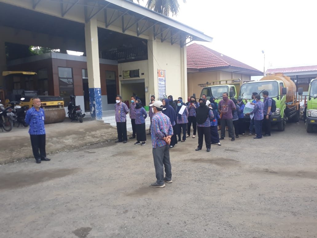 Sidak Rutin SKPD yang Dipimpin oleh Seluruh Keassistenan .