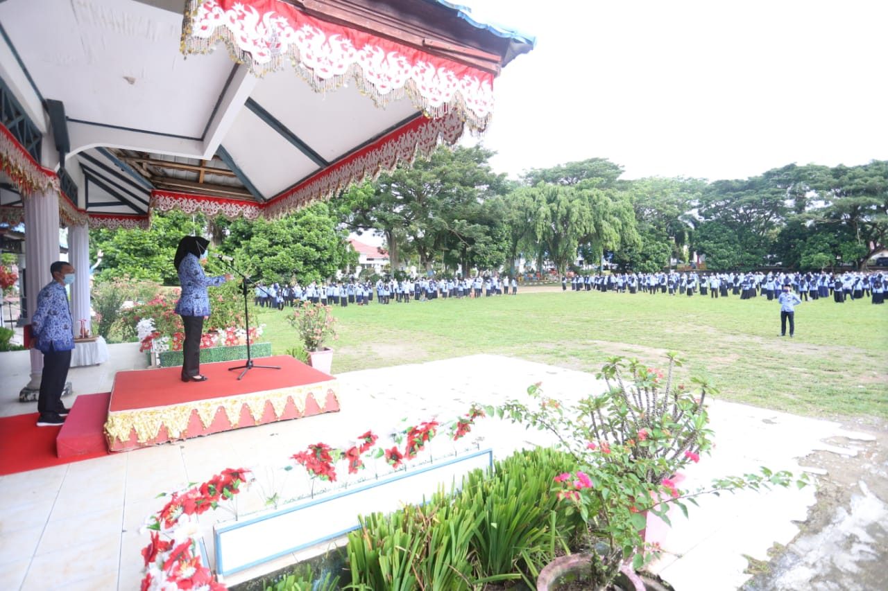 PERINGATAN HUT KE-49 KORPRI DI LINGKUNGAN PEMERINTAH KOTA KOTAMOBAGU